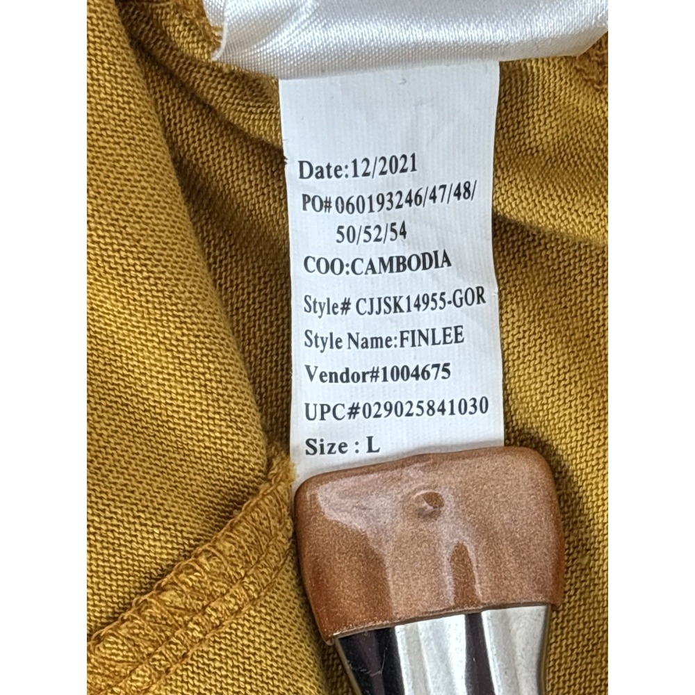Jessica Simpson Finlee T-Shirt Dress Size Large Lot of 2 Black & Mustard Yellow - Picture 9 of 9